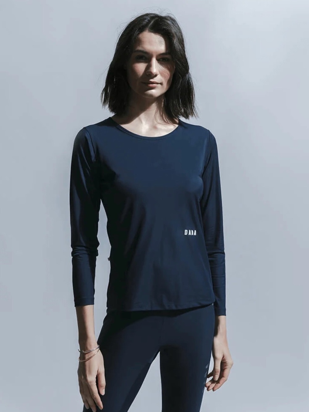 Dada Sport Betty ML Women's Navy Long-Sleeve Active Top - Size XL
